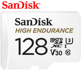 SanDisk High Endurance MicroSD Card - 128GB