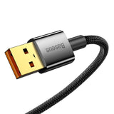 Baseus Explorer Auto Power-Off USB to Type-C 100W Fast Charging Cable - 1M