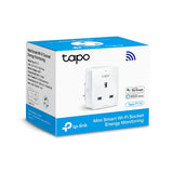 TP-Link Tapo P110 Mini Smart Wi-Fi Energy Monitoring Socket - 1 Pack