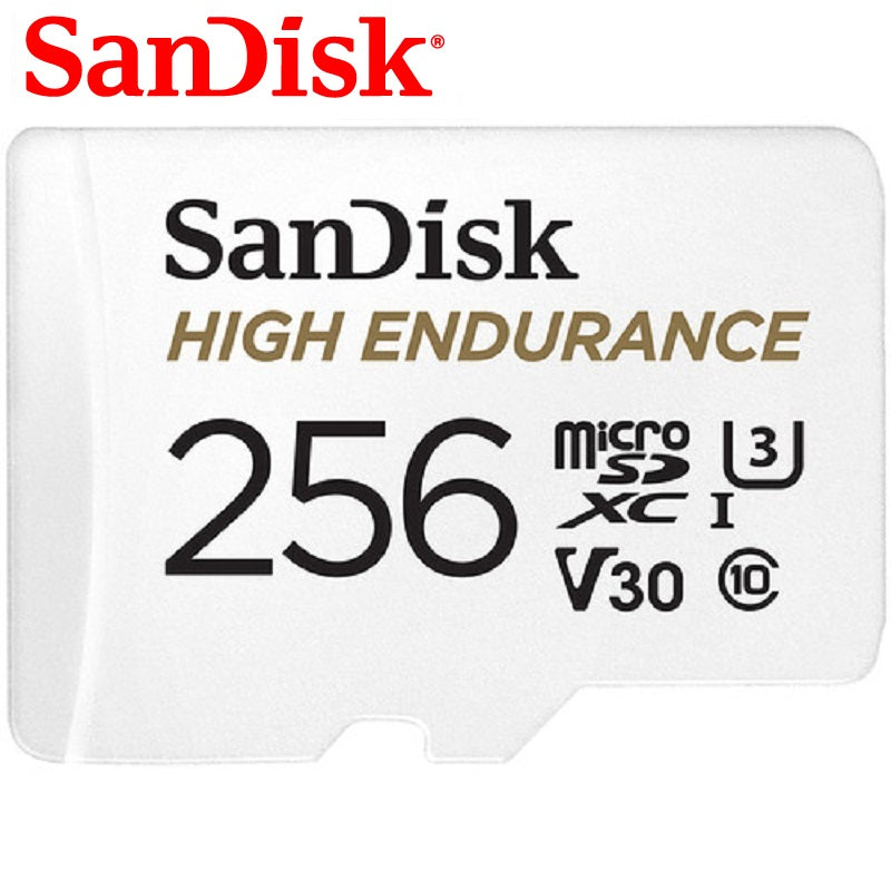 SanDisk High Endurance MicroSD Card - 256GB