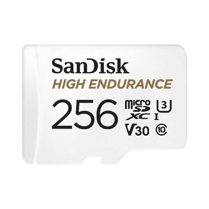 SanDisk High Endurance MicroSD Card - 256GB