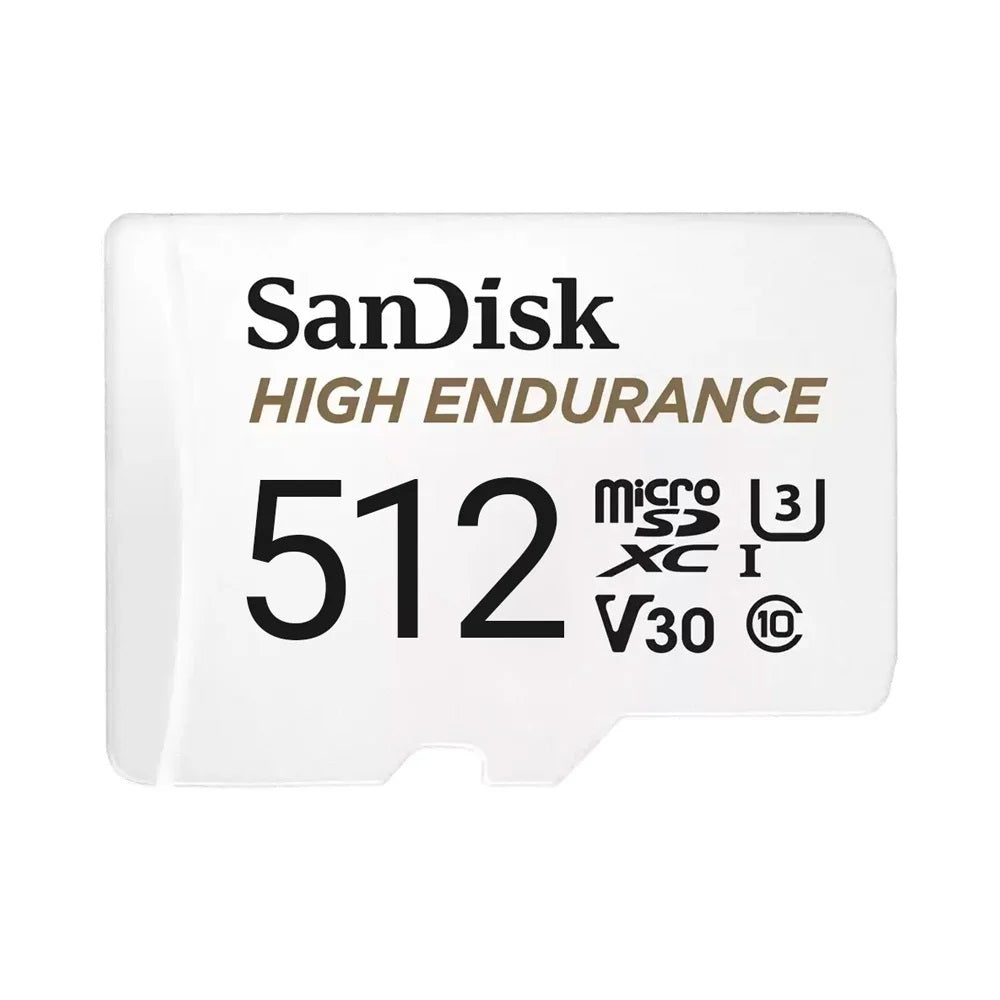 SanDisk High Endurance MicroSD Card - 512GB