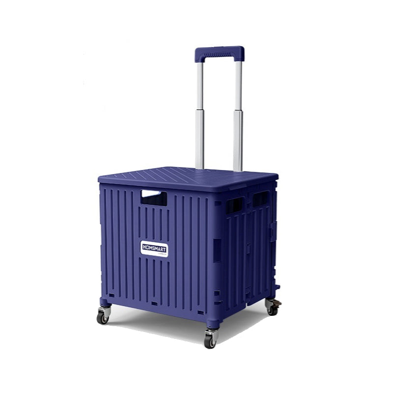 Foldable Utility Trolley Cart 65L