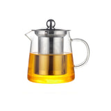 High Borosilicate Glass Teapot with Stainless Steel Infuser - 750ML