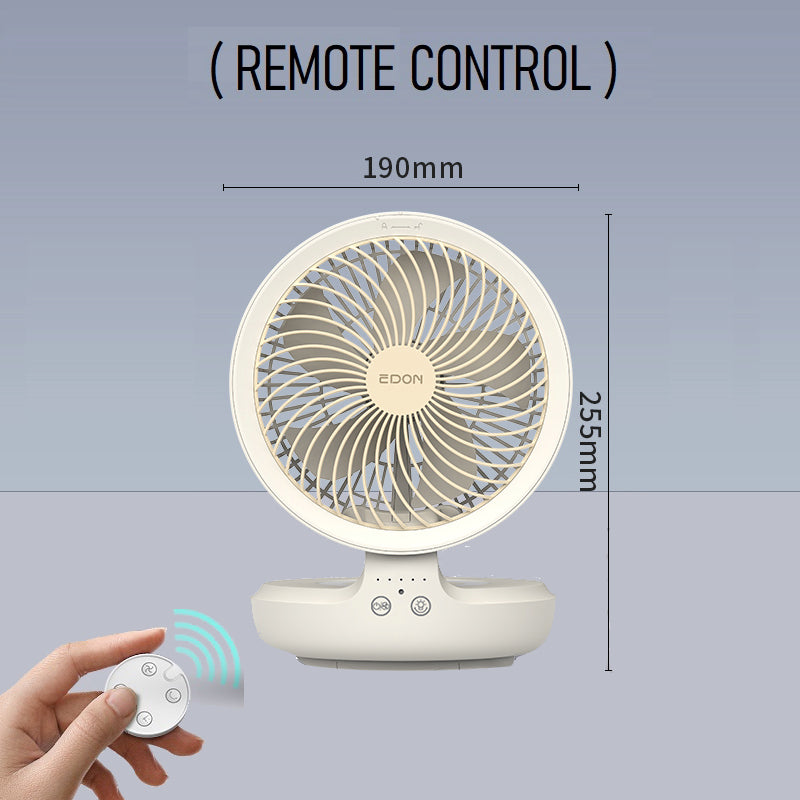 Edon E808 Remote Portable Table Fan