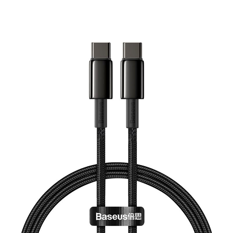 Baseus Tungsten Gold Type-C to Type-C 100W Charging Cable - 1M