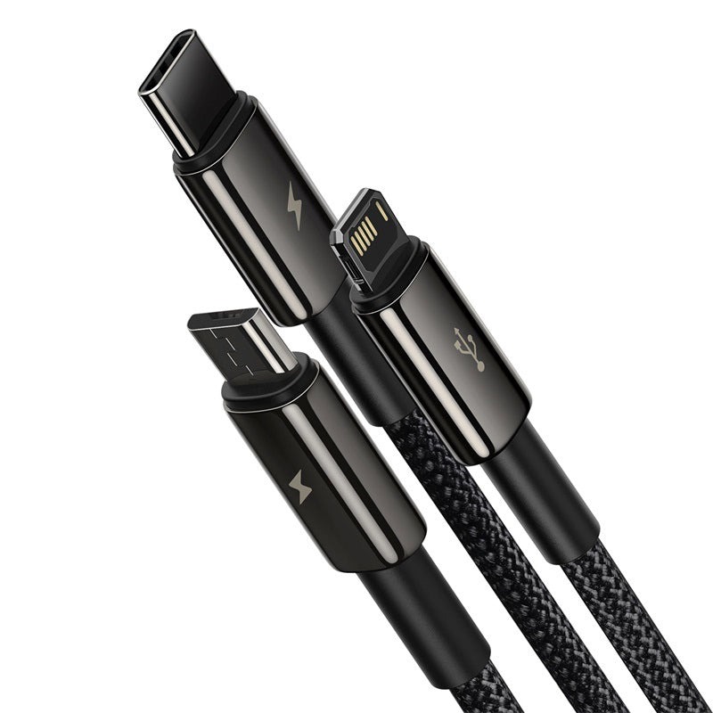 Baseus Tungsten 3 in 1 USB Cable