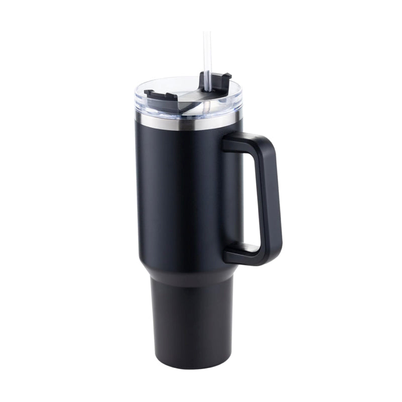 Large Capacity 1200ML Insulated Tumbler with Straw