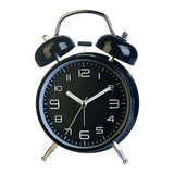 4 Inch 3D Twin Double Bell Alarm Clock