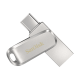 SanDisk Ultra Dual Drive Luxe USB Type-C - 128GB Silver