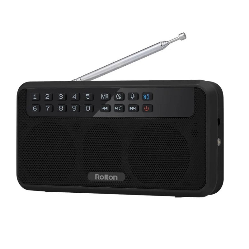 Rolton E500 Portable Stereo Bluetooth FM Radio Speakers