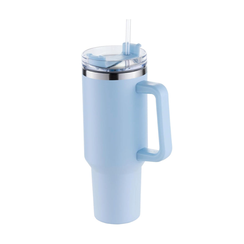 Large Capacity 1200ML Insulated Tumbler with Straw