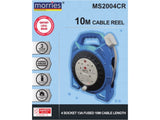 Morries MS2004CR 4-Way 10M Cable Reel