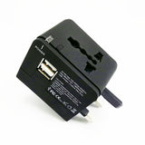 Universal Travel Adapter 2.1A 2 Port USB