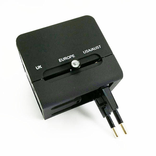 Universal Travel Adapter 2.1A 2 Port USB