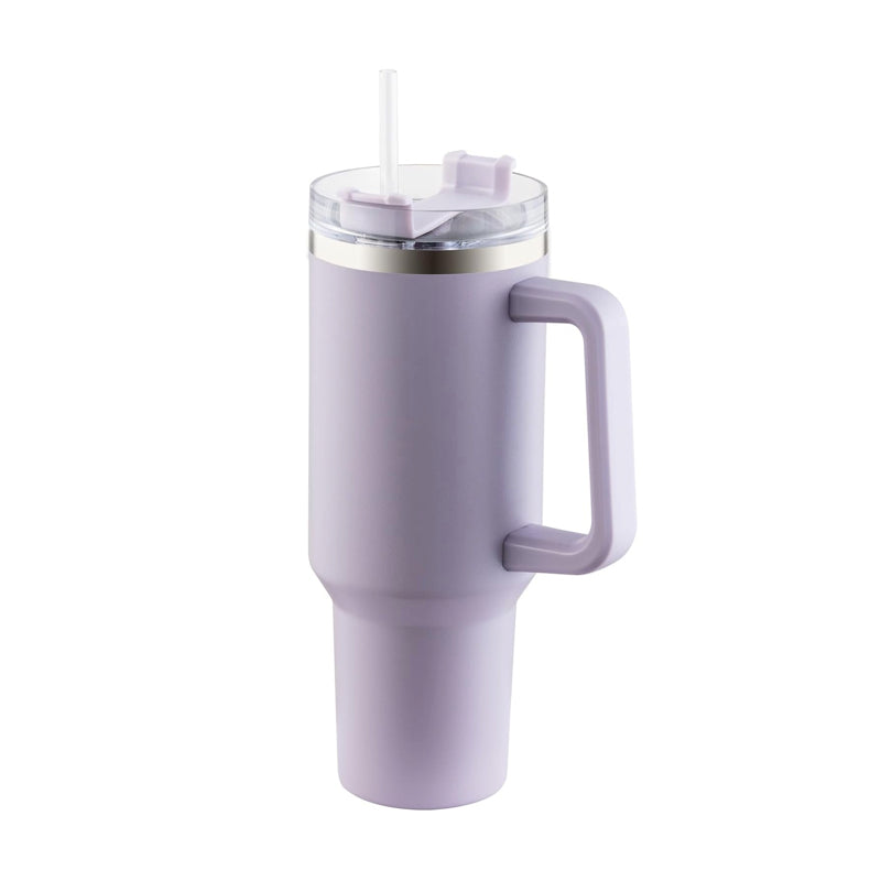 Large Capacity 1200ML Insulated Tumbler with Straw