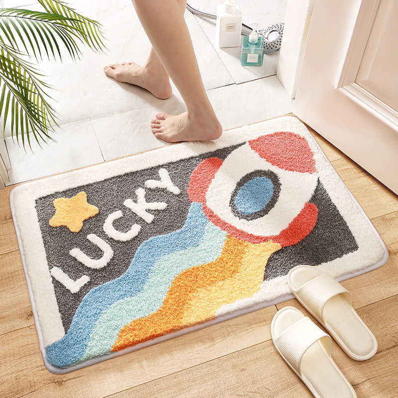 Anti-Slip Bathroom Mat - Rocket