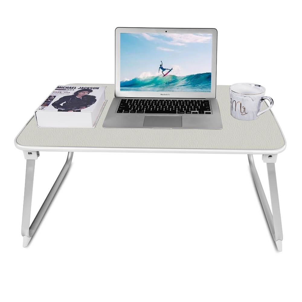 SAIJI HL50 Leather Foldable Laptop Table