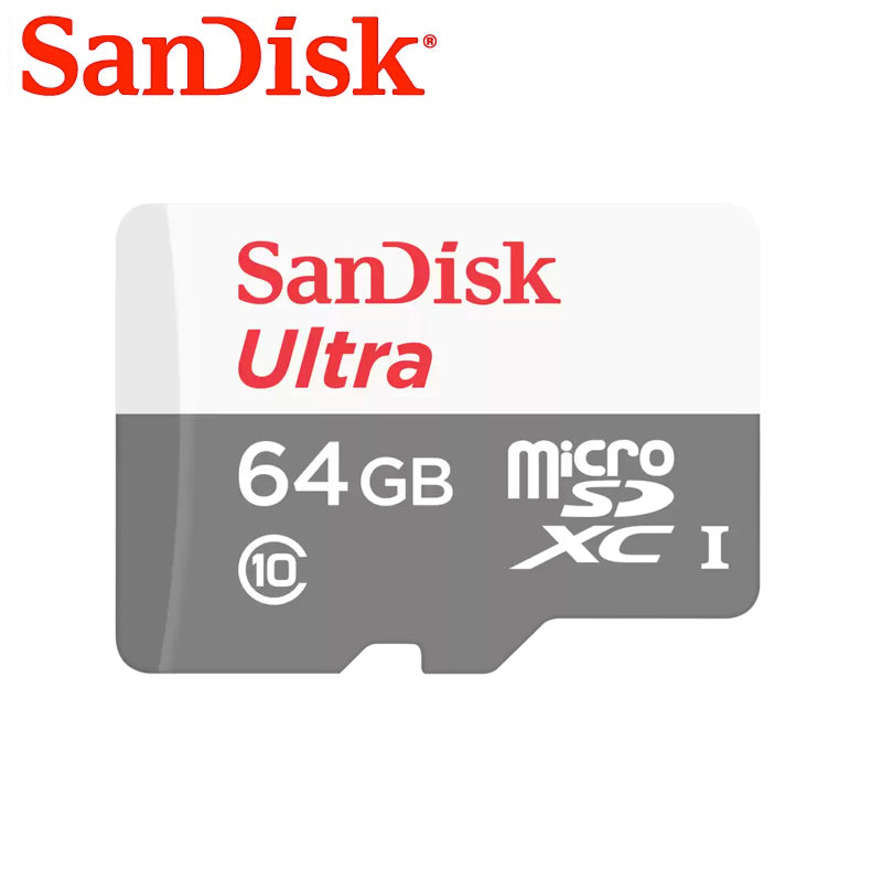 SanDisk Ultra 100MB/S MicroSD Card - 64GB