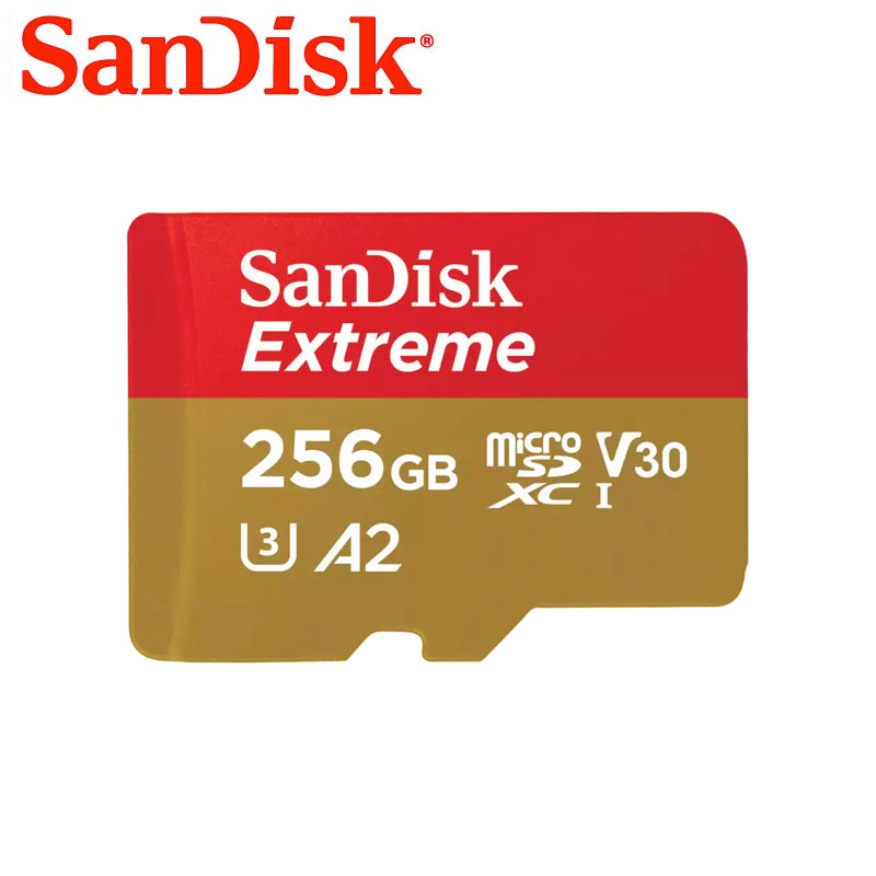 Sandisk Extreme MicroSD Card - 256GB