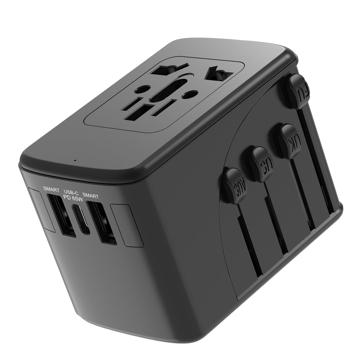 Universal Travel Adapter GaN 65W