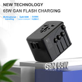 Universal Travel Adapter GaN 65W