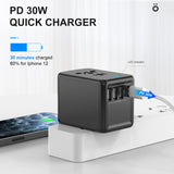 Universal Travel Adapter Charger PD 35W