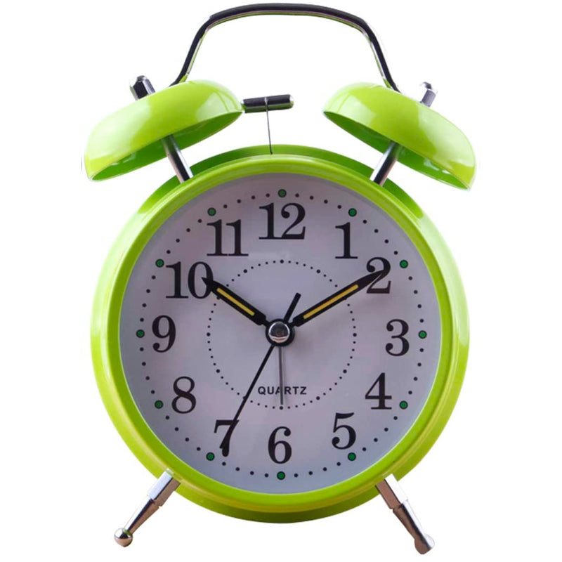 4 Inch Twin Double Bell Alarm Clock