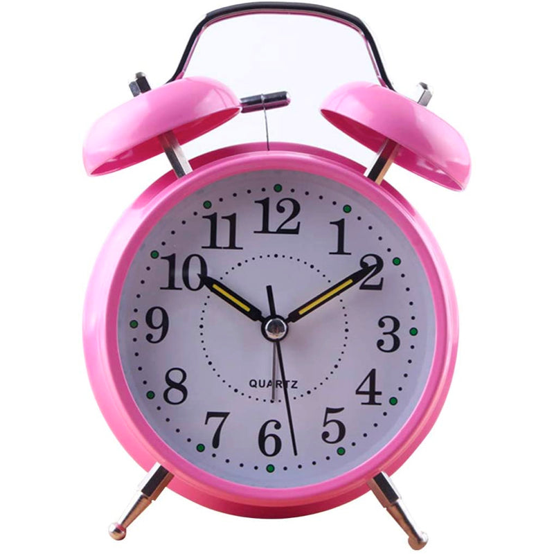 4 Inch Twin Double Bell Alarm Clock