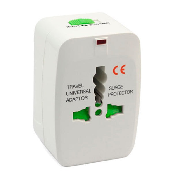 Universal White Travel Adapter