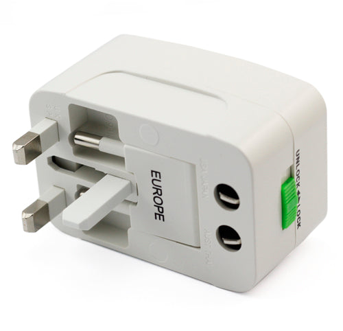 Universal White Travel Adapter