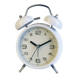 4 Inch 3D Twin Double Bell Alarm Clock