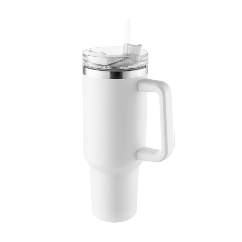 Large Capacity 1200ML Insulated Tumbler with Straw