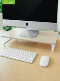 SAIJI D1 Height 80mm Monitor Stand Riser - Oak