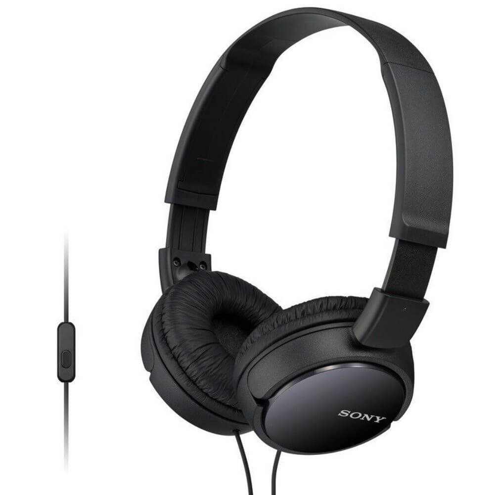 Sony MDR-ZX110AP Extra Bass Wired Headphones With Mic